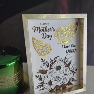 Obrazek w złotej ramce Mothers Day